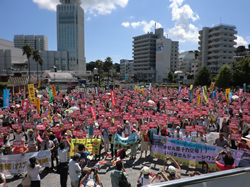 さよなら原発！オスプレイ配備反対・沖縄連帯！集会